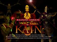 une photo d'Ã©cran de Legacy of Kain - Blood Omen sur Sony Playstation